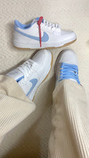 DUNK SB BRANCO/AZUL BB