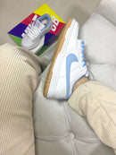 DUNK SB BRANCO/AZUL BB