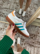 AD GAZELLE BRANCO/VERDE-LARANJA