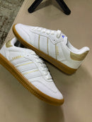 SAMBA BRANCO FITA OURO